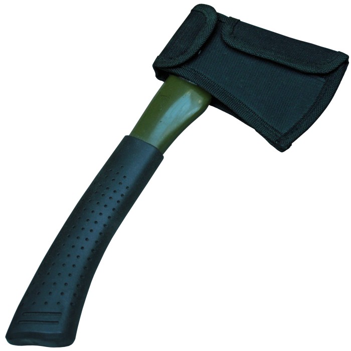 Fox Outdoor, Axt, "Deluxe", klein, Transportscheide mit Klett